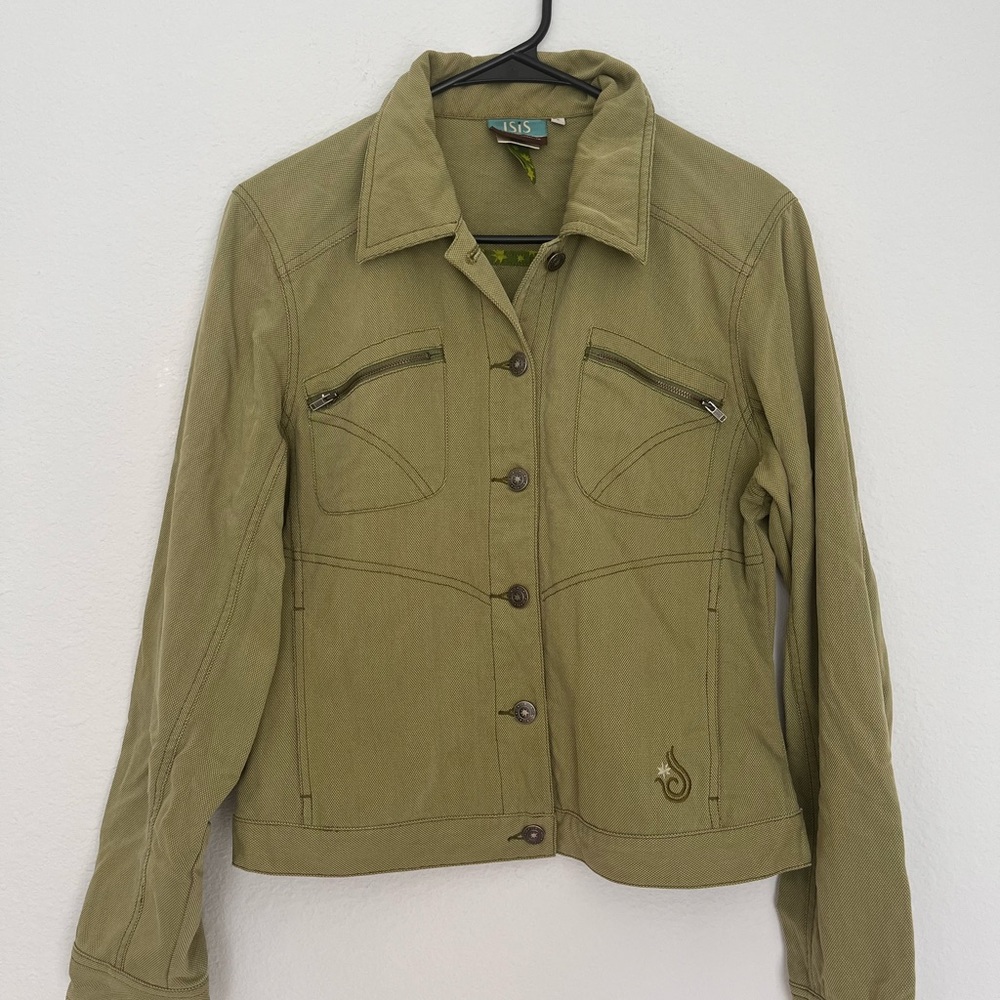 Isis Utility Jacket in Olive